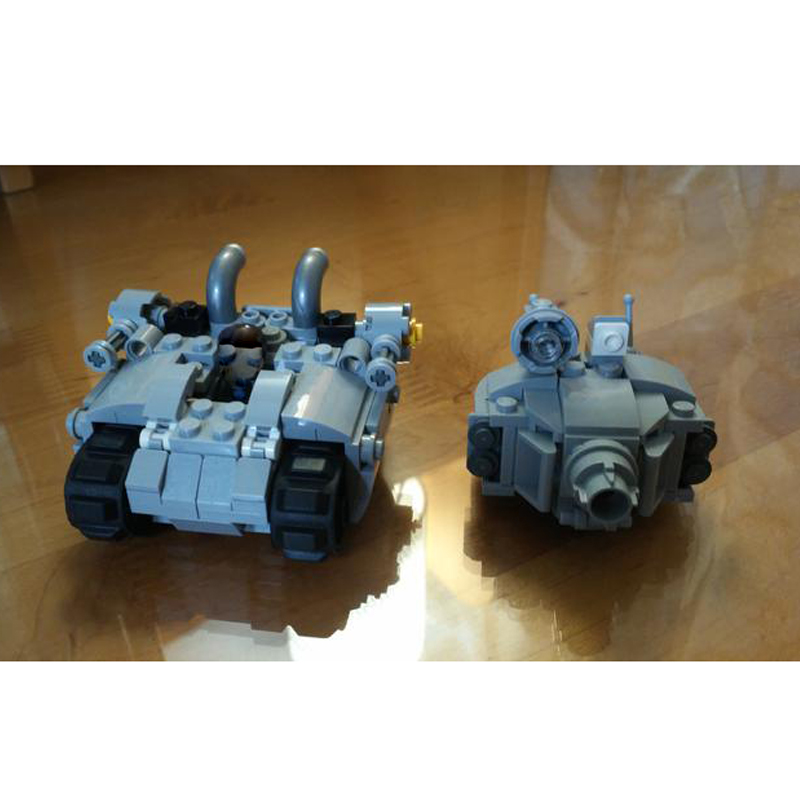 مكعبات بناء MOC جديدة، مجسم شخ - مراجعة Model Kit Metal Slug وسعره