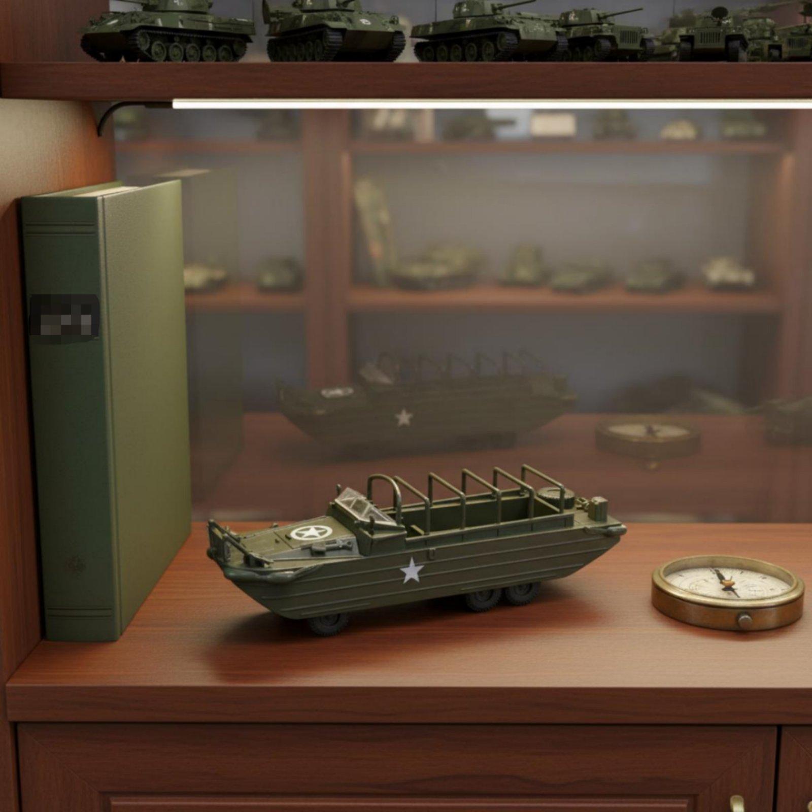 نموذج شاحنة برمائية من الحرب ا - مراجعة Model Kit Diorama وسعره