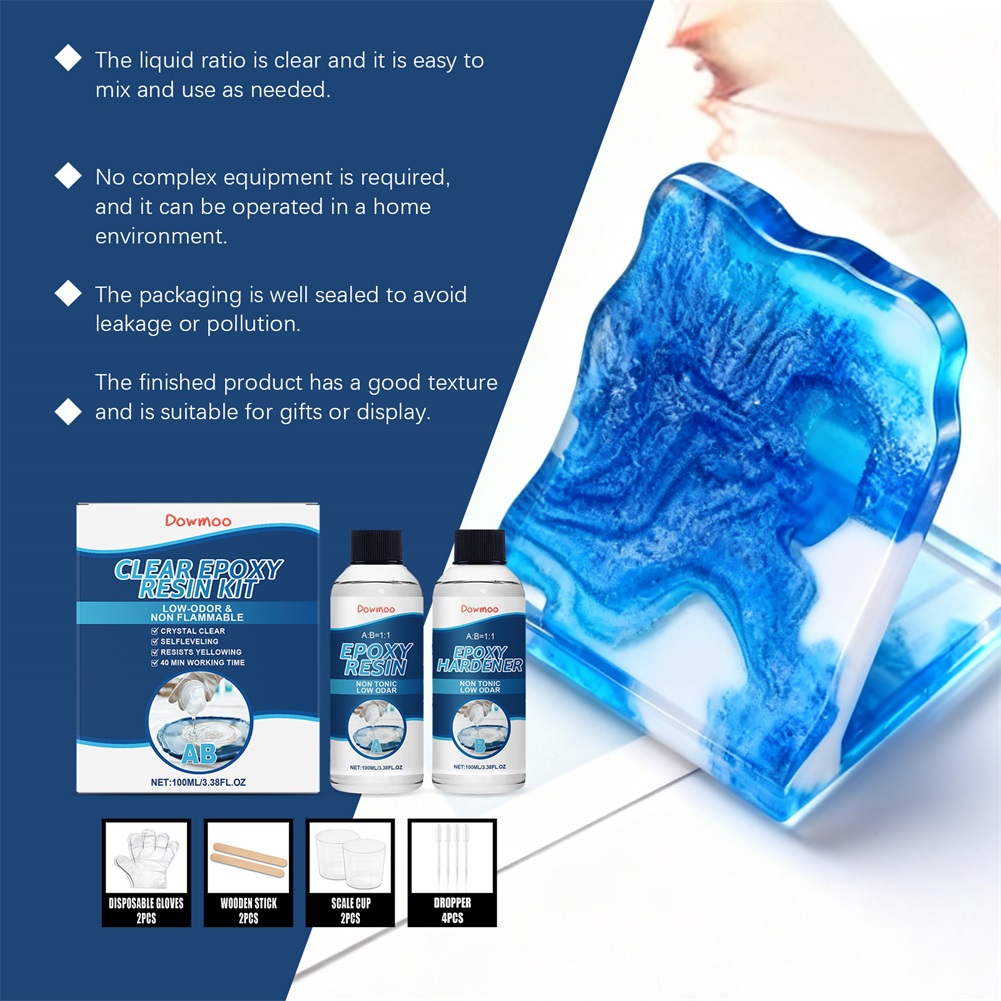 راتنج إيبوكسي شفاف للحرف اليدو - مراجعة Resin Kit Cast وسعره