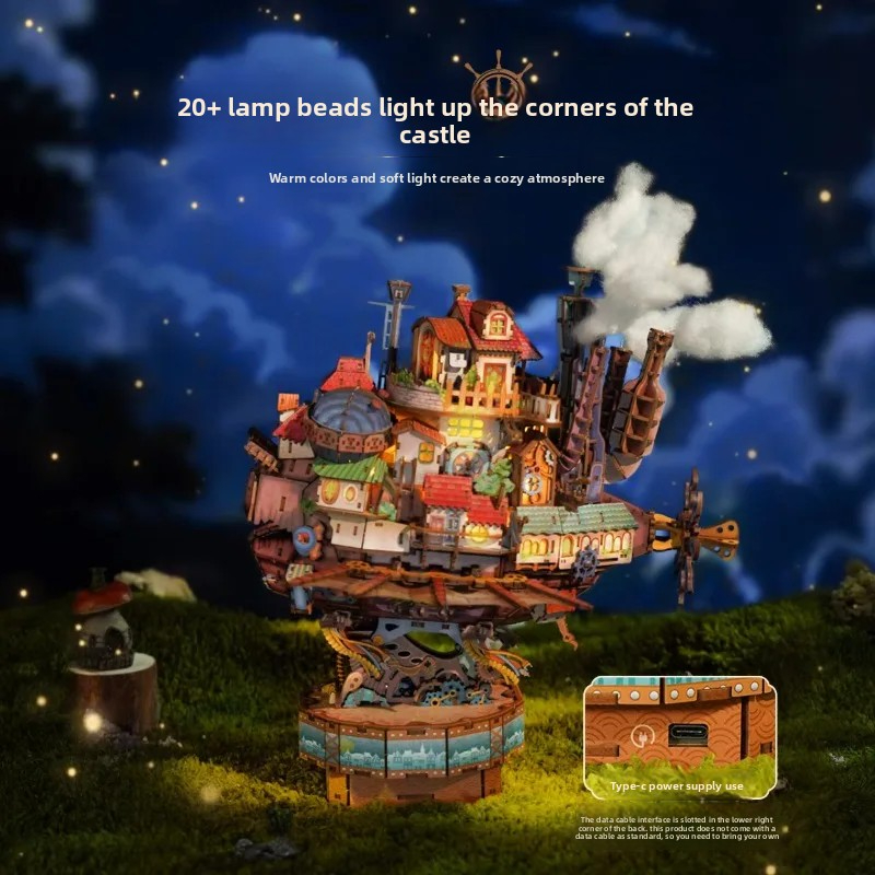 تونيتشير قلعة هاول المتحركة، س - مراجعة Model Kit Diorama وسعره