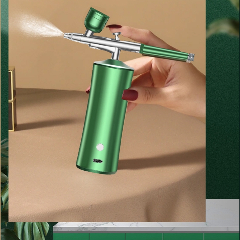مجموعة بخاخة قابلة لإعادة الشح - مراجعة Airbrush Compressor Kit وسعره