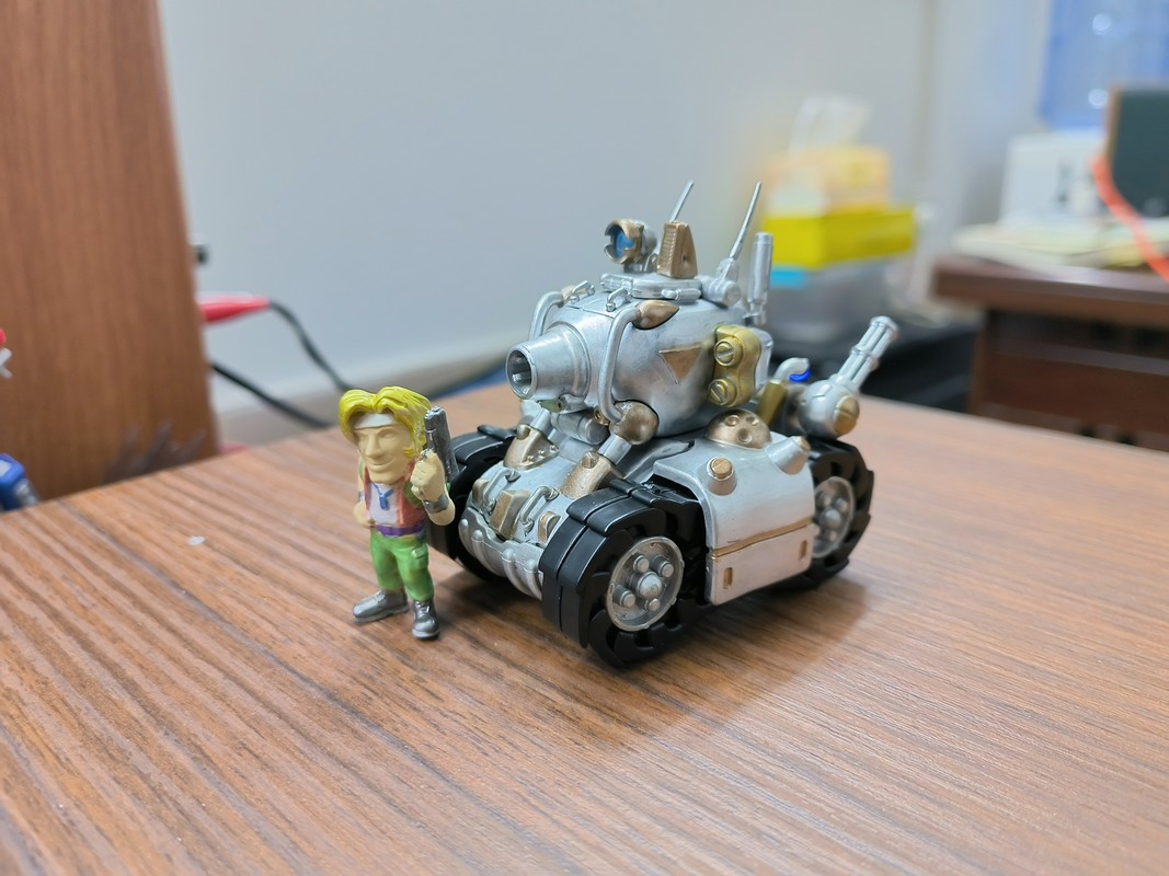 لعبة XIN Model Slug X 2 SHI ،  - مراجعة Model Kit Metal Slug وسعره