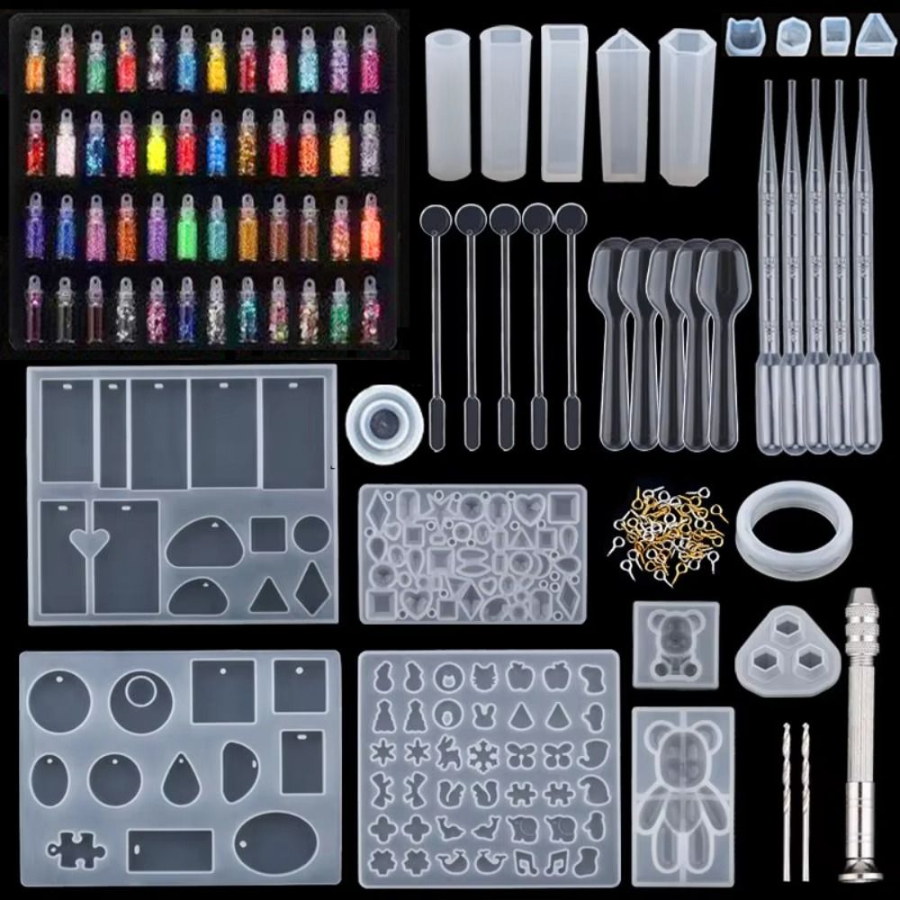قوالب صب على شكل دب لراتنج الإ - مراجعة Resin Kit Cast وسعره