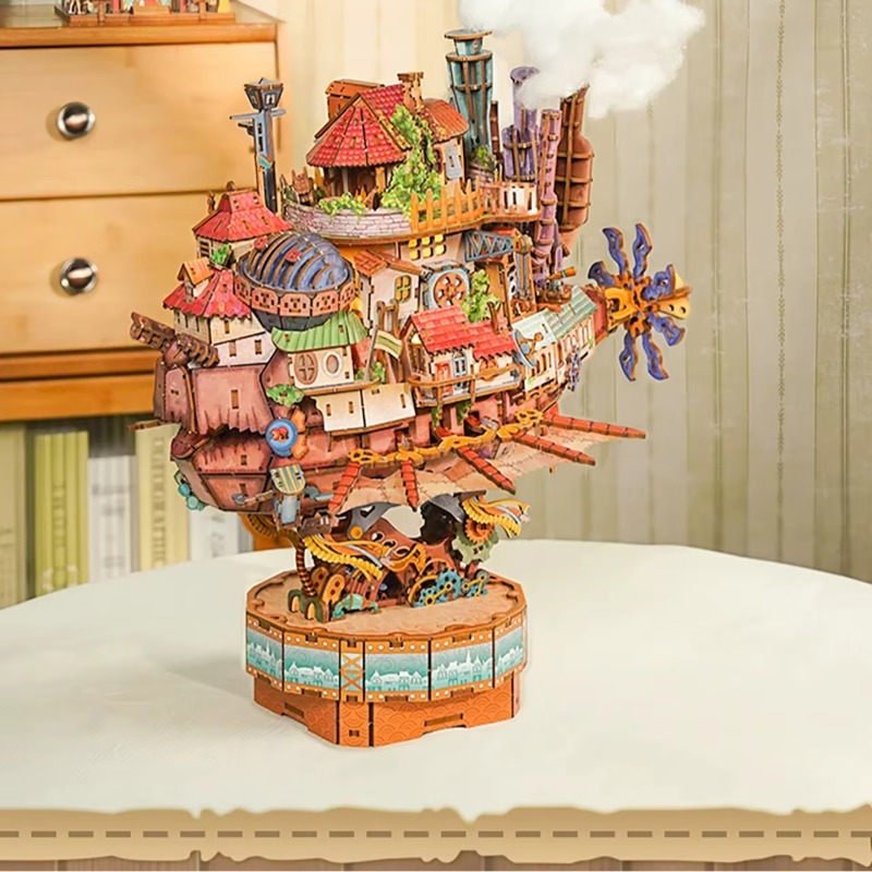 مجموعة نموذج ديوراما خشبية أصل - مراجعة Model Kit Diorama وسعره