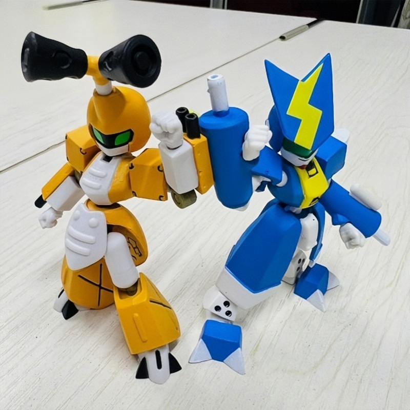 ألعاب بانداي غاشابون ، سلسلة م - مراجعة Model Kit Medabots وسعره