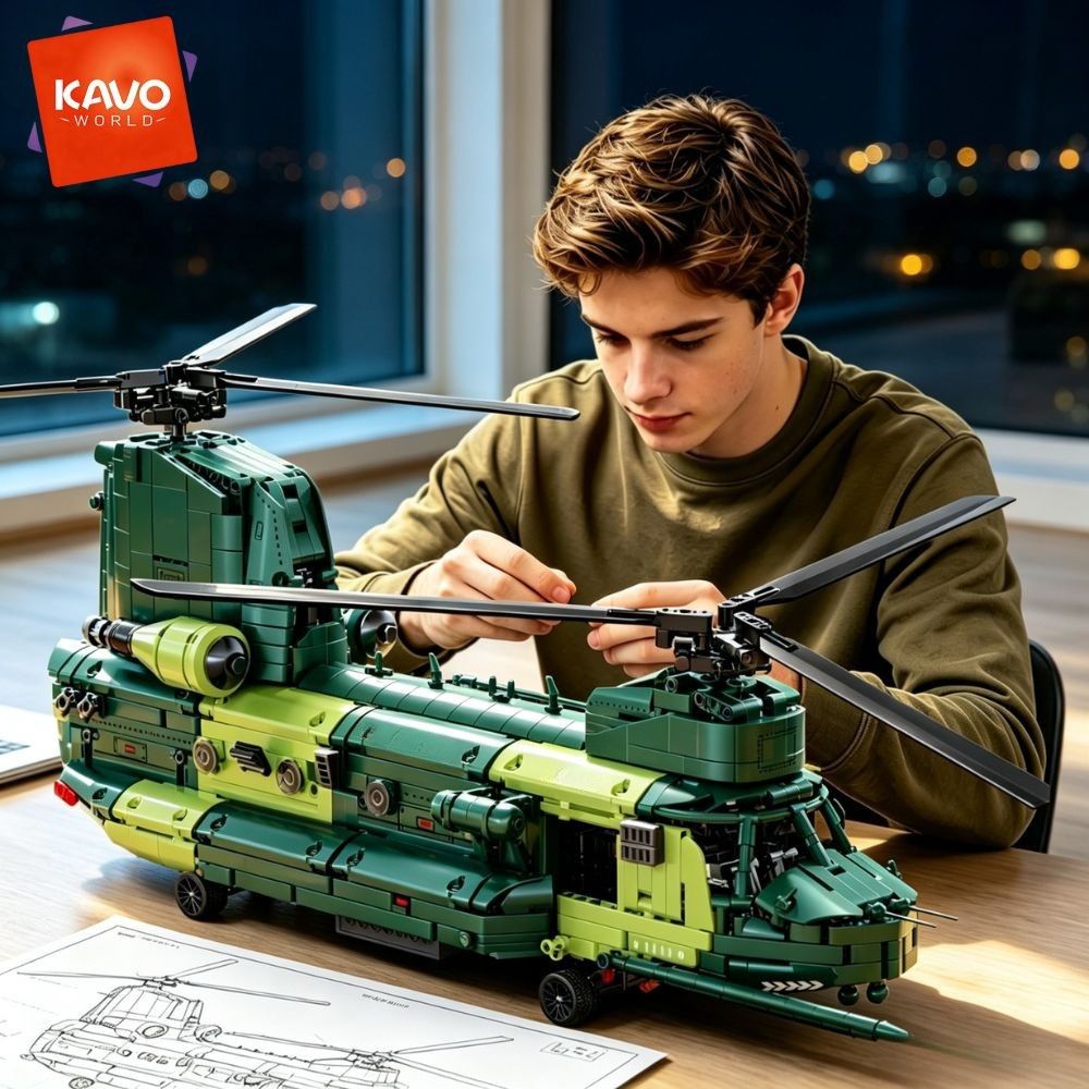 مجموعة ألعاب بناء طائرات KAVOW - مراجعة Model Kit In Era وسعره